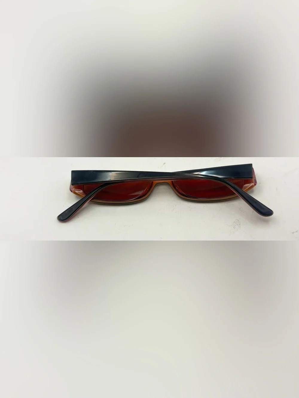 Bold Black Oval Sunglasses Frames Only